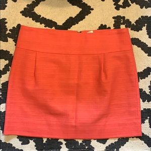 CORAL JCREW  Lined SKIRT